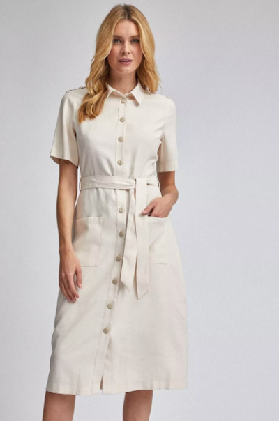 What Are The Best Dresses With Pockets This Season? Dorothy Perkins Twill Shirt Dress